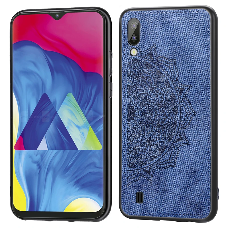 For Samsung Galaxy M10 Cover Case 3D Luxury Cloth Fabric Phone | Мобильные телефоны и аксессуары