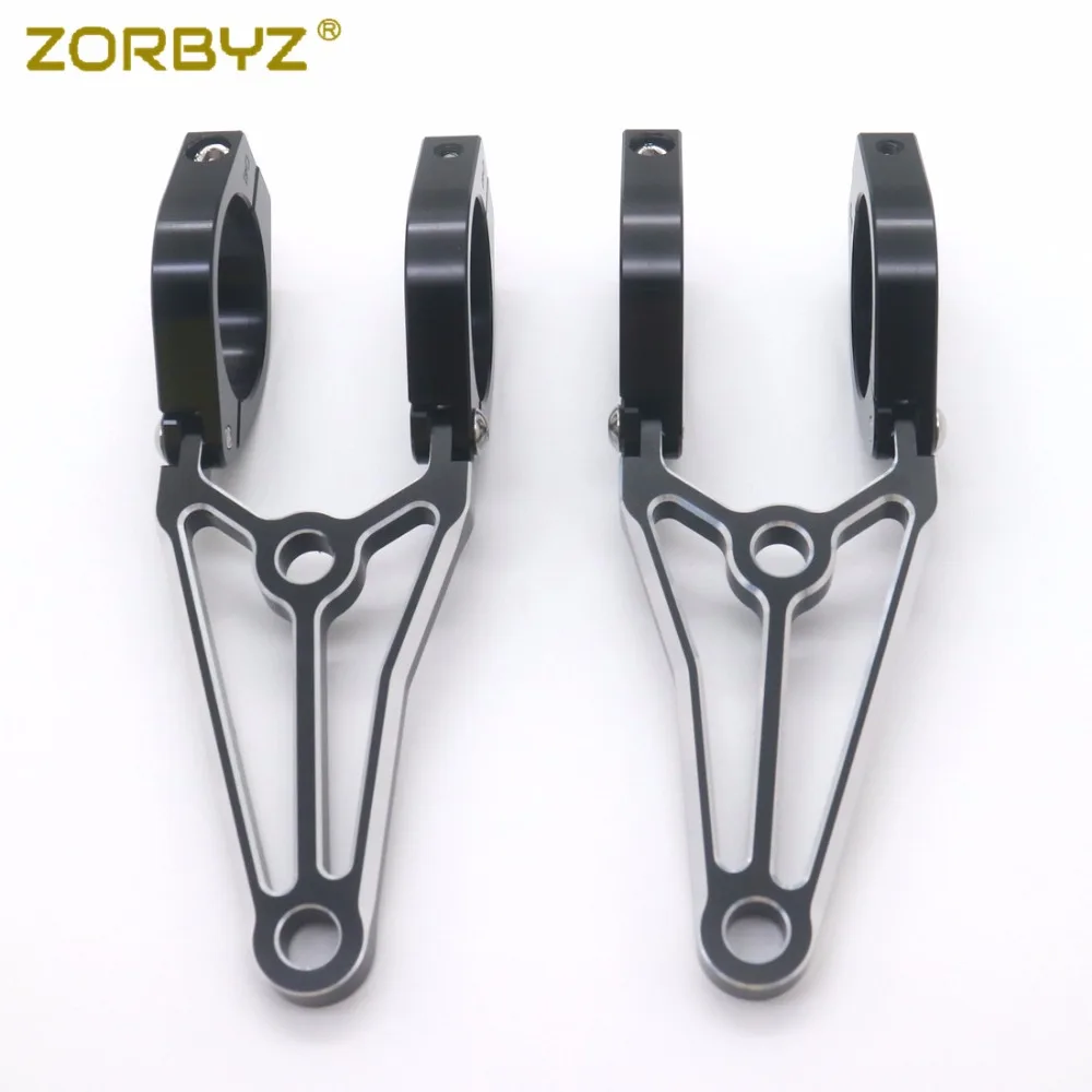 ZORBYZ мотоцикл 39 мм CNC кронштейн для крепления фар вилка поворотные зажимы Harley Honda
