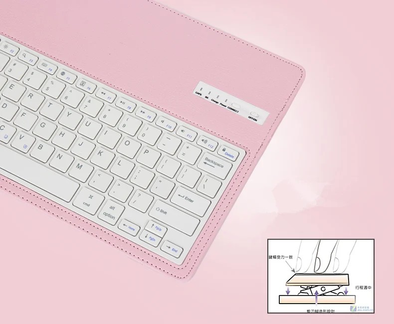 Kemile роскошный чехол с Bluetooth клавиатурой для ipad pro 12,9() Беспроводная клавиатура для ipad pro 12,9 дюймов pu кожаный чехол для клавиатуры
