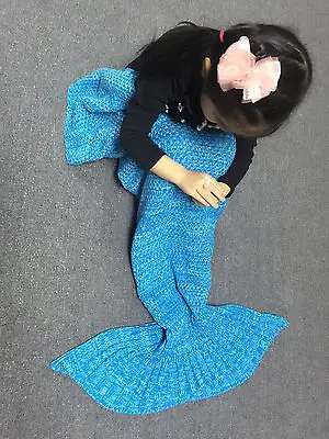 Вязаное крючком одеяло для взрослых и детей с хвостом русалки|blanket blanket|knitted