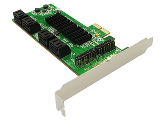 Набор микросхем Marvel 8 портов s SATA 6 ГБ PCI Express плата контроллера PCI-e к 3 0 конвертер Sup
