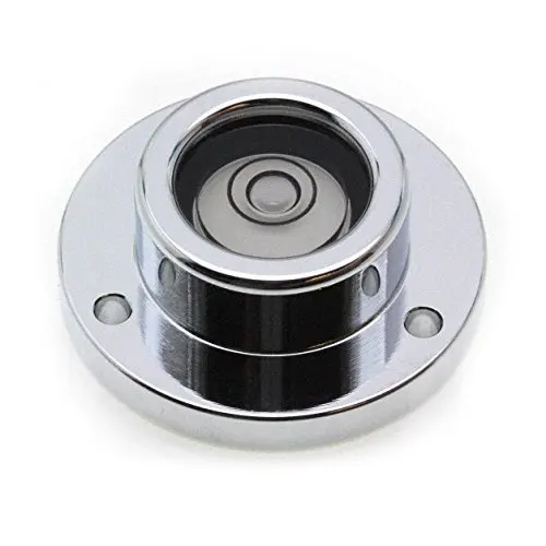 

Surface Mounted Circular Spirit Bubble Level Leveler for Precision Instrument Robotic systems, D34mm, Aluminium Housing