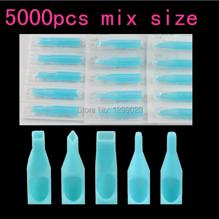 5000 шт./партия одноразовые насадки для тату-машинки | Красота и здоровье