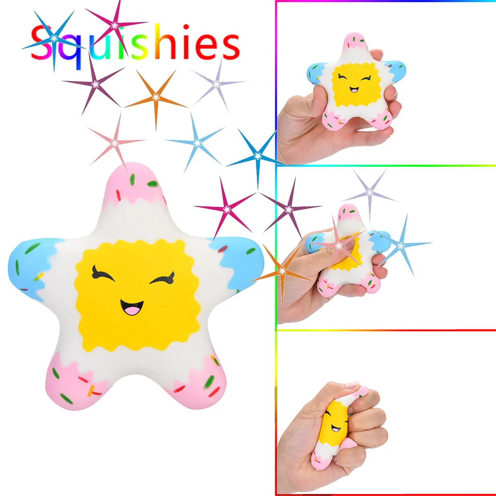Kawaii Star Ароматические сжимаемые медленно поднимающиеся детские игрушки Игрушка