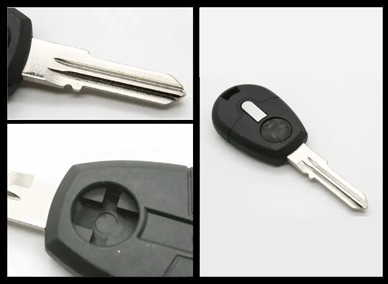 Запасной ретранслятор KEYECU чехол для ключей с пустым лезвием подходит Fiat Bravo Brava