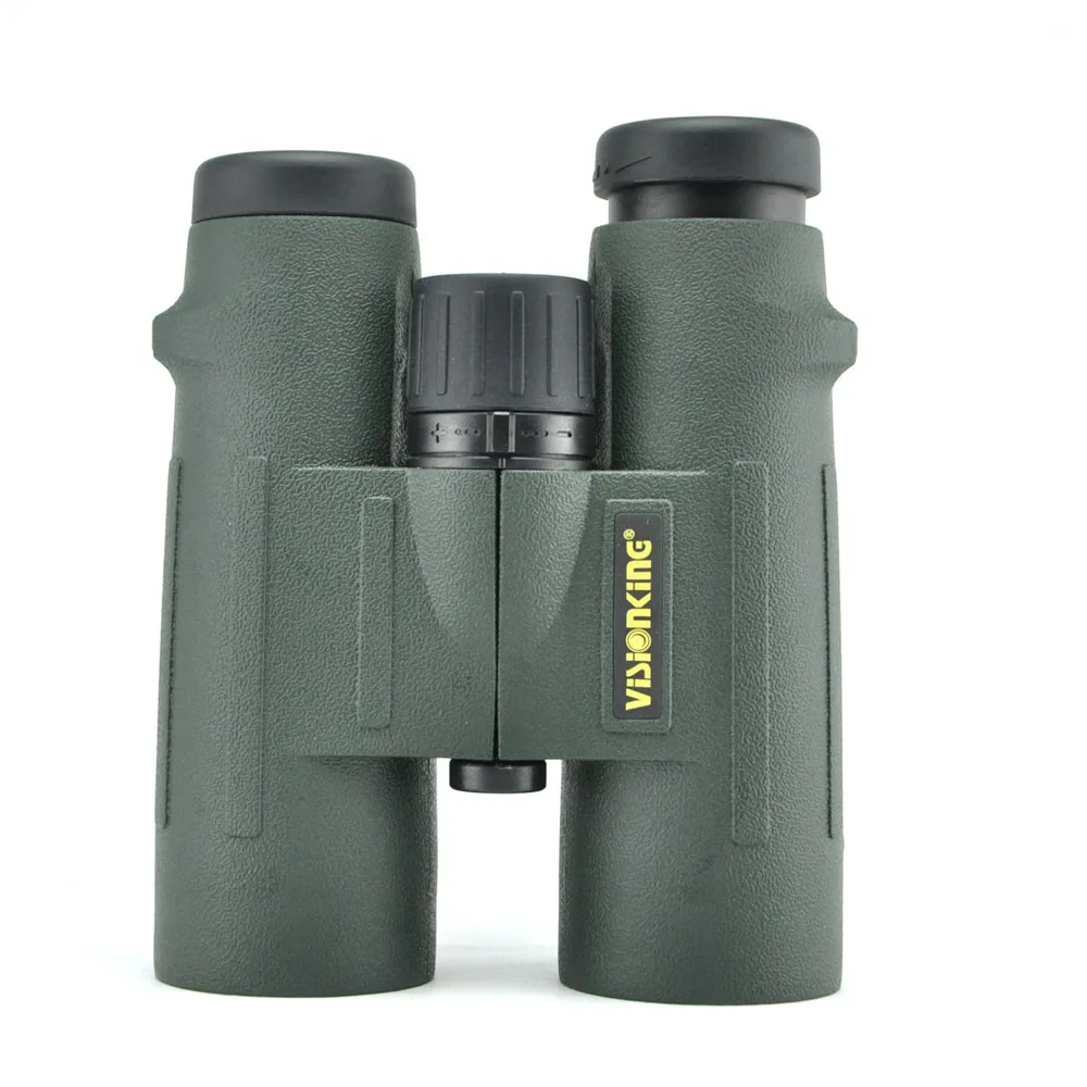 Visionking 10x42 Высокая Мощность бинокль водонепроницаемый Bak4 Fogproof Кемпинг Охота руководство область Spyglass профессиональный телескоп