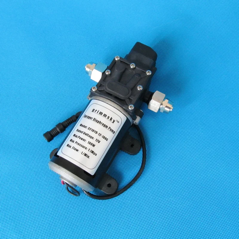24V DC 100W fog/spray/misting spraying pesticide farm greenhouse garden irrigation use high pressure micro diaphragm water pump |