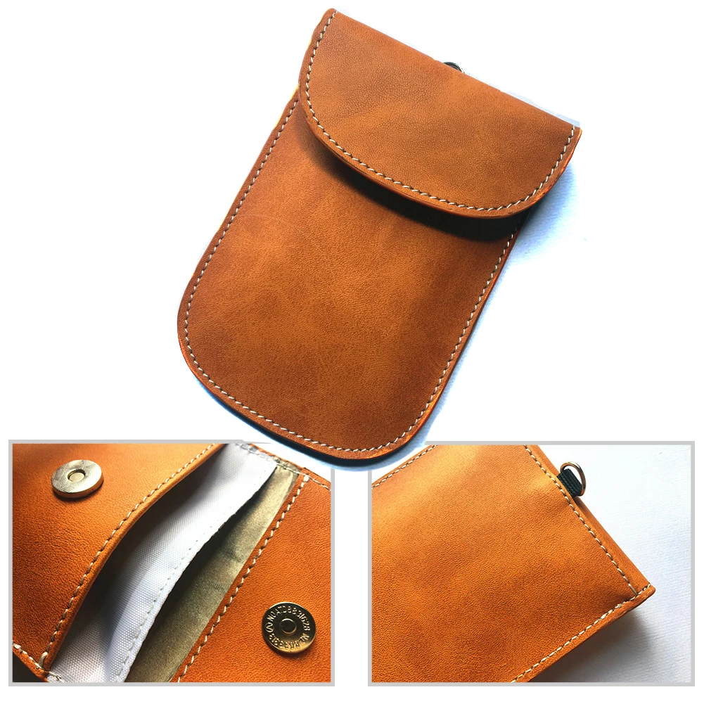 Аксессуары из искусственной кожи кошелек Практичный чехол Экранирование ключи