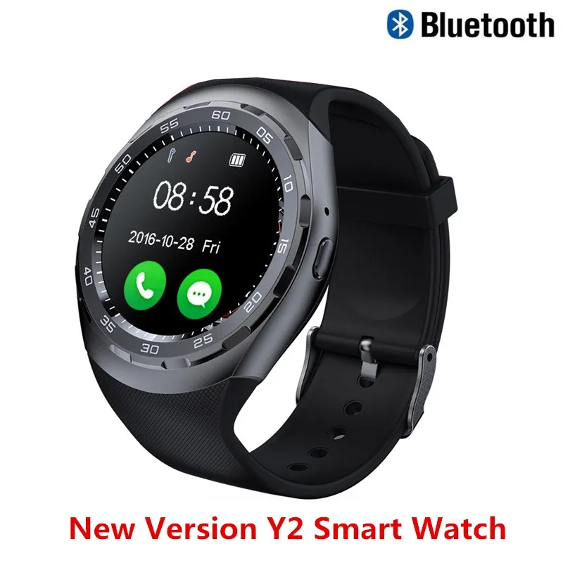 Smartwatch Y7/Y5/Y1/Y2/Y6 сердечного ритма крови Давление монитор BT4.0 Водонепроницаемый