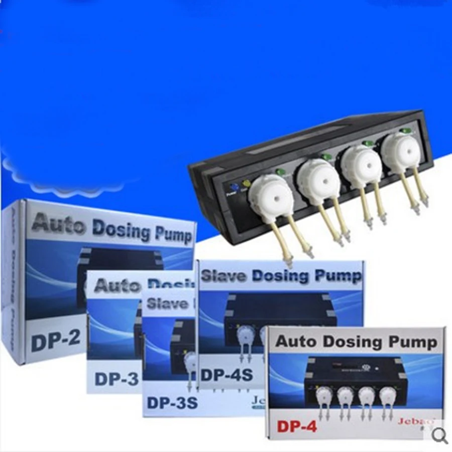 JEBAO DP2 DP3 DP4 DP-3S DP-4S версия 2 автоматическое дозирование насос морской коралловые рифы для аквариума 4 канала 5 канал для морской рифовый аквариум