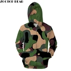 Камуфляжная 3D толстовка на молнии, Мужская толстовка, повседневный спортивный костюм, пальто на молнии, Брендовое пальто, пуловер с капюшоном, Harajuku, Прямая поставка, зверополис, медведь