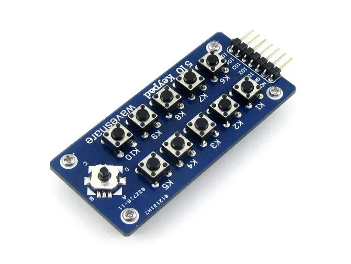 5 IO аксессуары для клавиатуры модуль матричных кнопок с IOs управление всеми