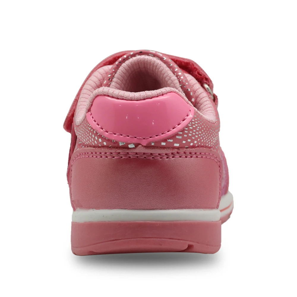 Apakowa Children Shoes Spring Sport Girl New Breathable Pu Leather Kids Anti-Slippery Flats Sneakers Toddler EU Size 19-24 | Детская