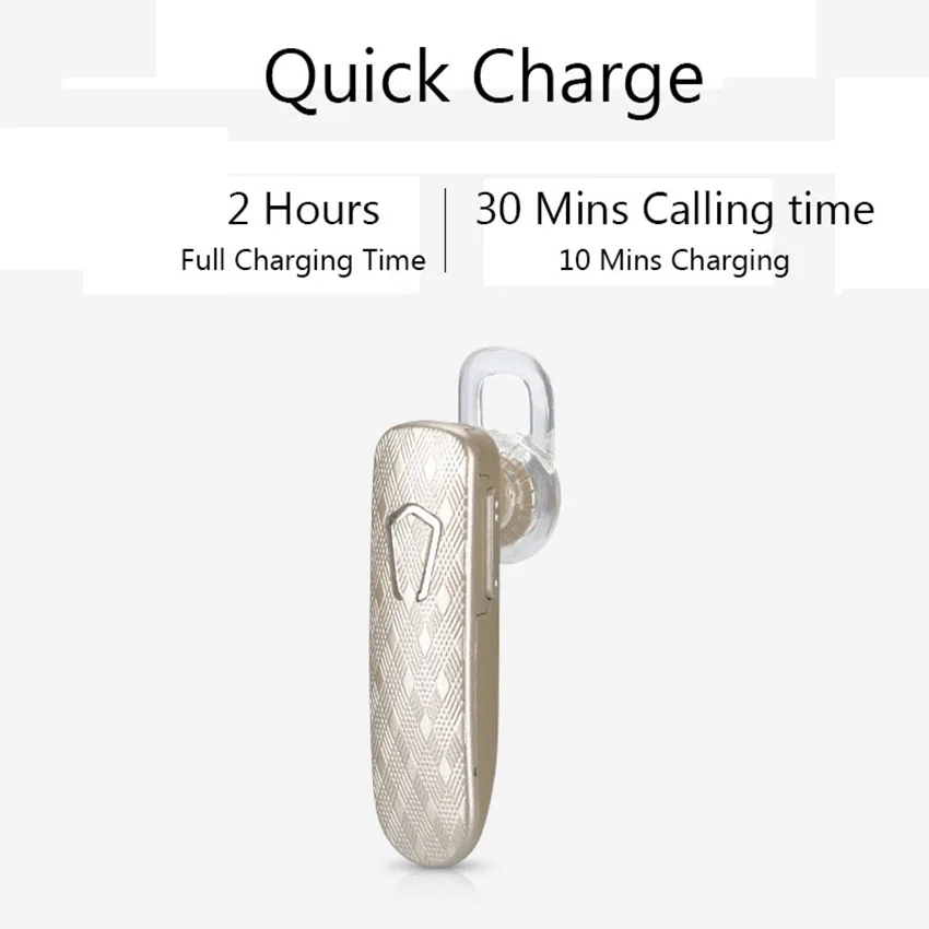 Мини Bluetooth наушники Aimitek спортивные беспроводные бизнес гарнитура громкой связи