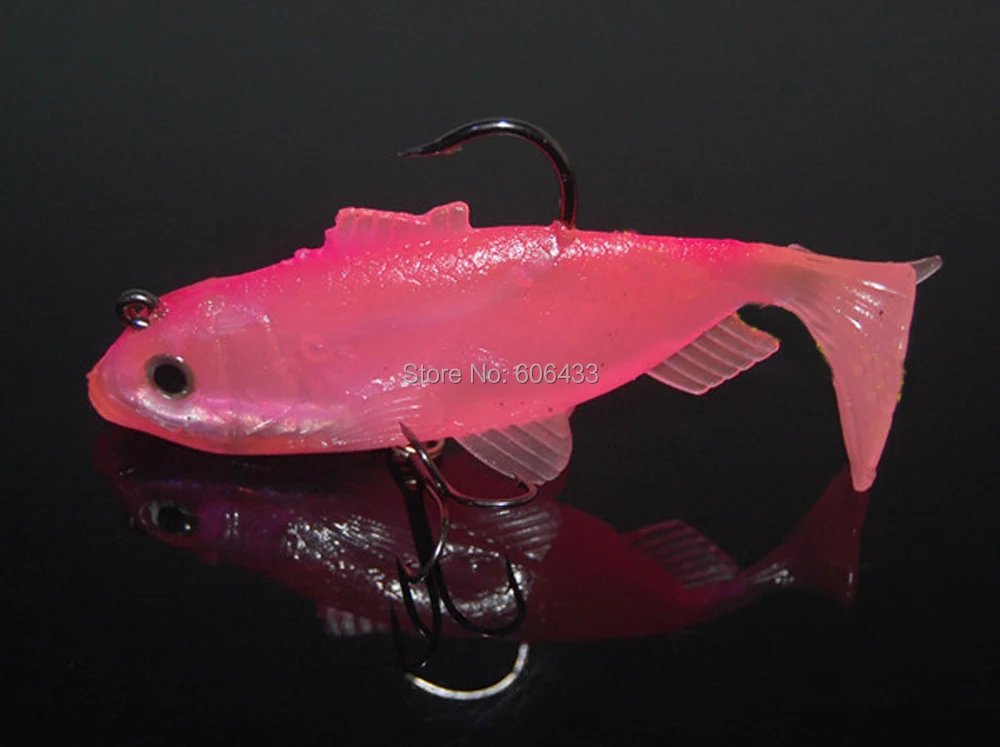 

10PCS Fishing Fish Crankbaits soft Lure Baits Hook 30g Free shipping