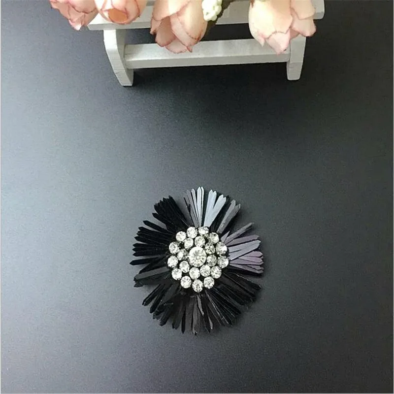 Блестки бусины Одуванчик маленькие цветочные нашивки одежда нитка для вышивания