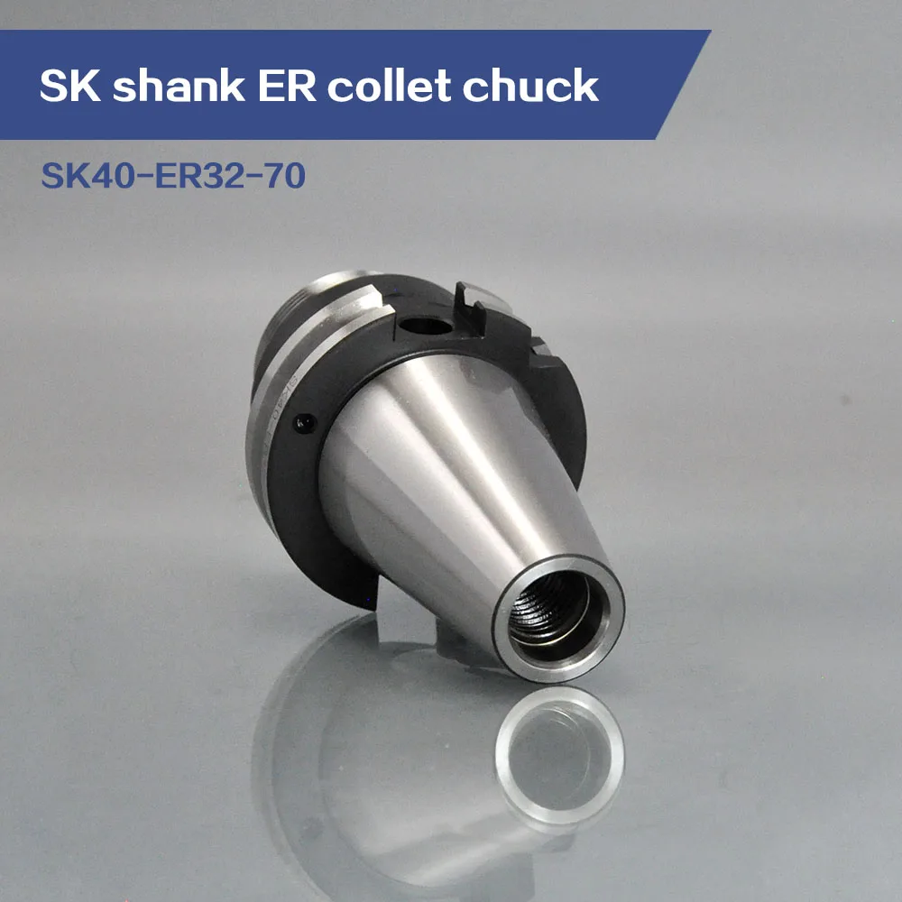 4pcs SK40 ER32 70 SK shank ER collet chuck lathe tool holder for CNC machine milling cutter | Инструменты
