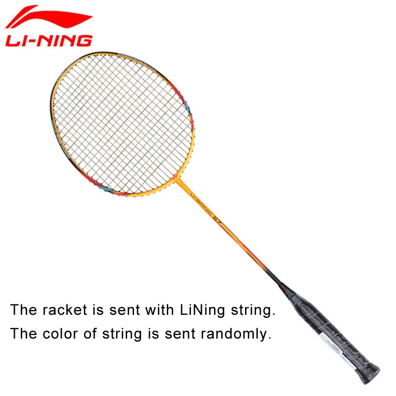 Li Ning U Sonic 67 ракетки для бадминтона с строку профессионального углеродного