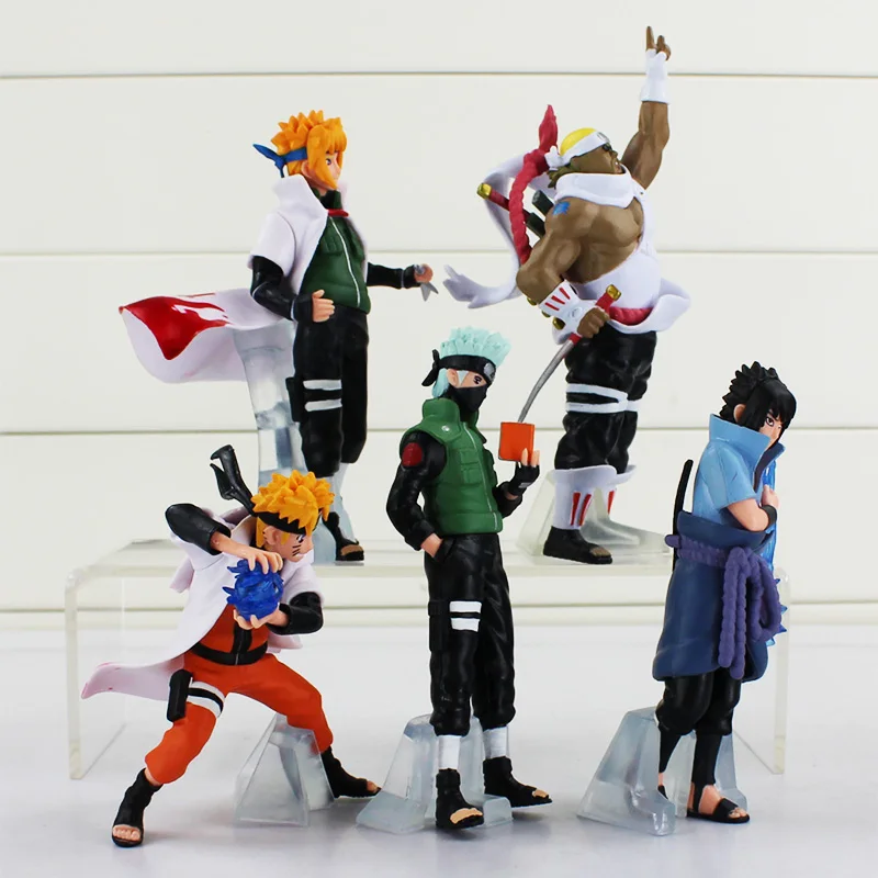 5Pcs/Lot Anime Action Figure PVC Figures Model Toys Doll 6'𧅜m | Игрушки и хобби
