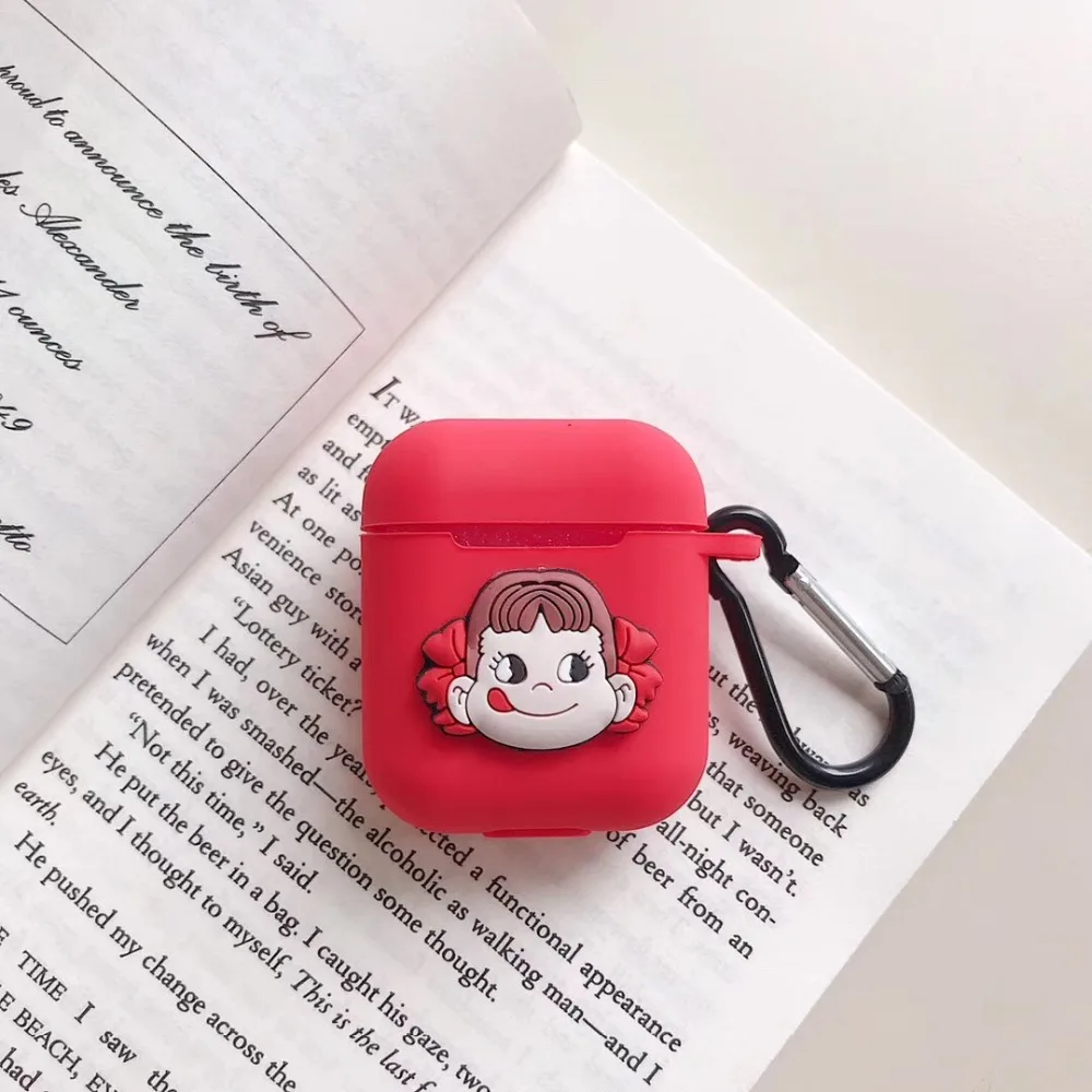 Мягкий силиконовый чехол из ТПУ с Bluetooth для беспроводных наушников AirPods защитный