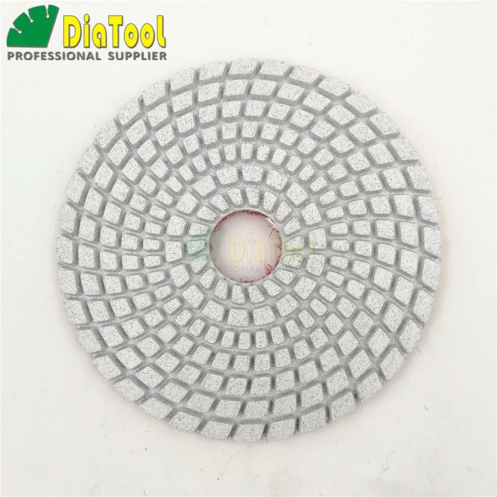 SHDIATOOL 10 шт диаметром 100 мм/4 &quotГрит # белый Бонд Алмазные Гибкие Мокрый