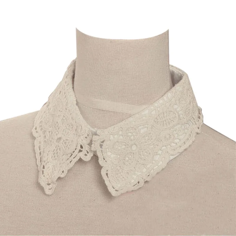Girls Fake False Collar Detachable Lapel Shirt Peter Pan Choker Necklace Women Accessories WD02| |
