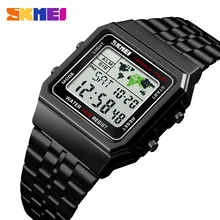SKMEI модные спортивные часы для мужчин Топ люксовый бренд из