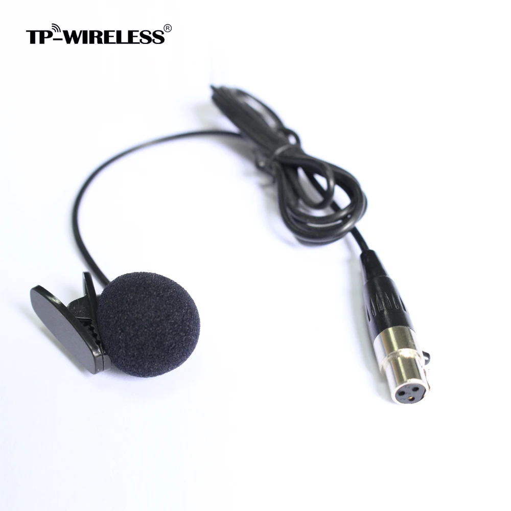 TP-Wireless высокое качество кардиоидный отворот зажим для галстука петличный