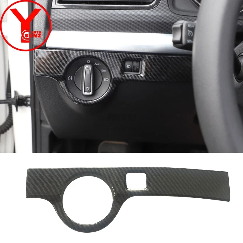 Панель управления центральной панелью из АБС углеволокна для Skoda KAMIQ 2018