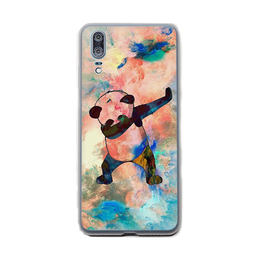 Чехол для мобильного телефона Desxz Panda Dab Honor Play Note 6A 6C Pro 7X 7A 7C 8 8X9 10 8C