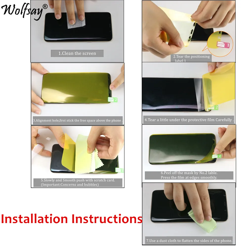 Полностью покрывающая нанопленка защитная пленка для экрана Xiaomi Redmi 5 Plus мягкая