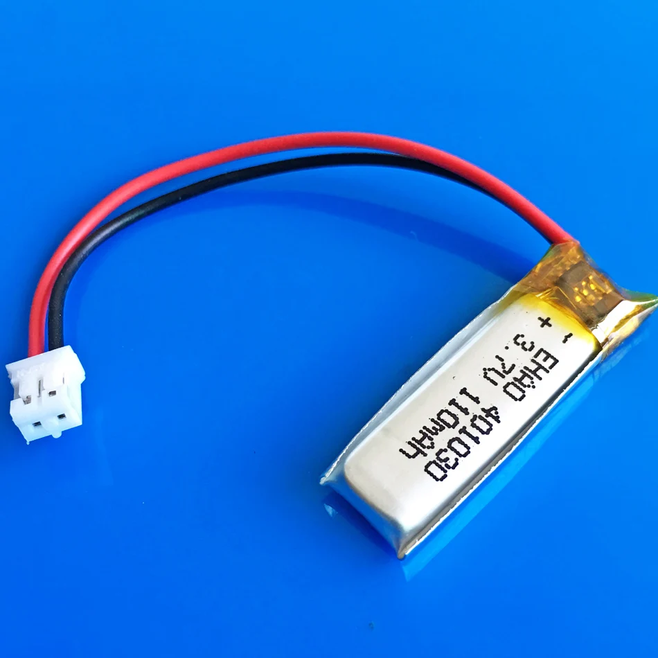 3 7 V 110mAh 401030 JST 2 0mm литий полимерная ионная аккумуляторная батарея для MP3 MP4 GPS bluetooth