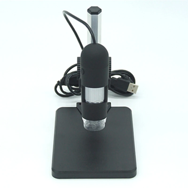 USB цифровой микроскоп Лупа 1 50 светодиодный 1000X8 светодиодная яркость