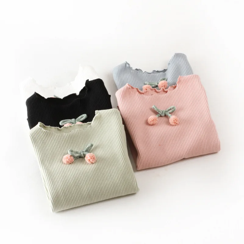 Футболки для девочек дошкольного возраста конфеты Цвета дна топы маленьких