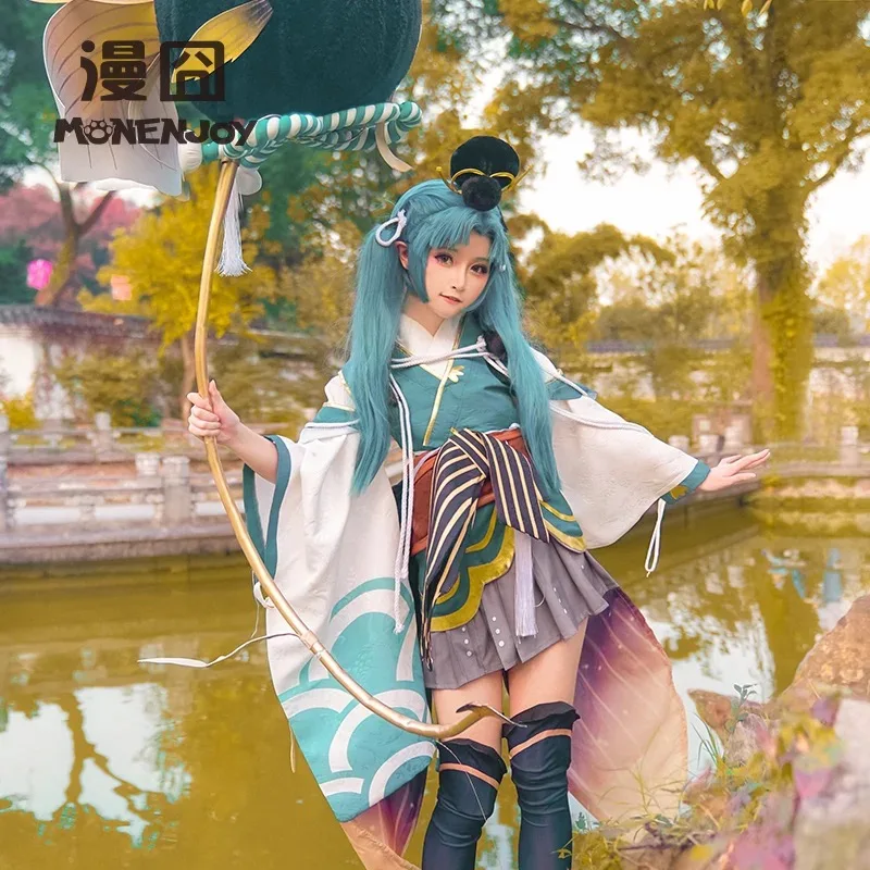 [В наличии] Новый японский кимоно для ролевых игр Onmyoji Hotaru Kei Женский костюм