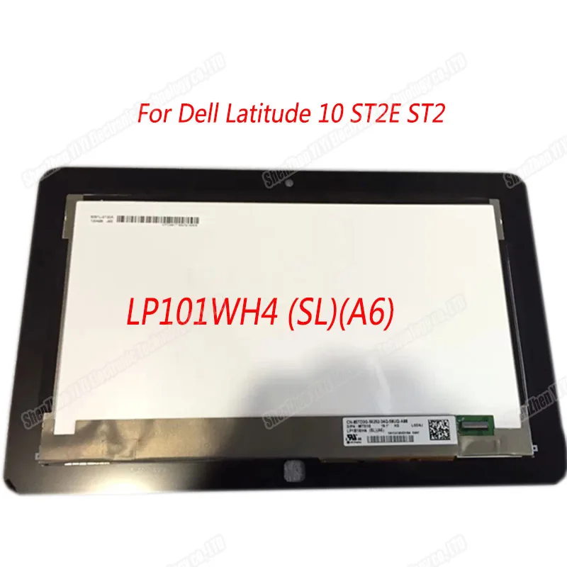 Новый сенсорный экран с ЖК-дисплеем LP101WH4 SLA6 для планшета DELL Latitude 10 ST2 ST2E |
