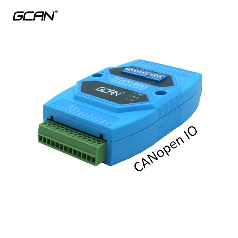 GCAN-4055CANopen I/O Series Gateway Module for Automotive Production Line Control Systems