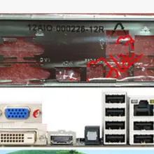 Новая задняя панель I/O для материнской платы Gigabyte GA H55M D2H just shield