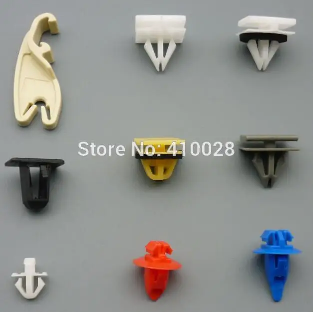 Shhworldsea 500 шт. автомобильные крепежи для крыла качающейся панели молдинговый зажим