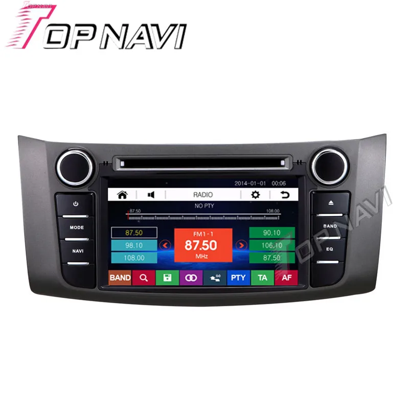 7 дюймовый автомобильный DVD GPS Topnavi для NISSAN Sylphy 2012 автомобильное радио