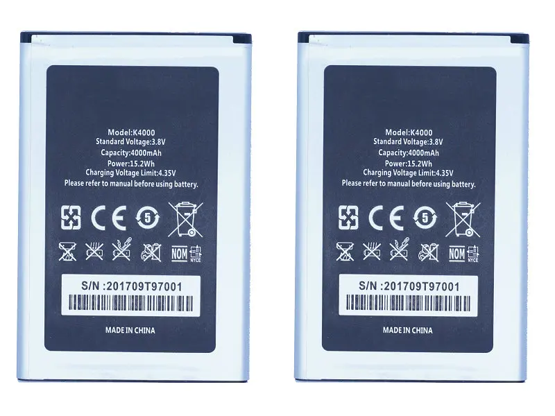 Seasonye 4000mAh / 15.2Wh телефонный Сменный аккумулятор для Oukitel K4000 батарея 2 шт./лот |