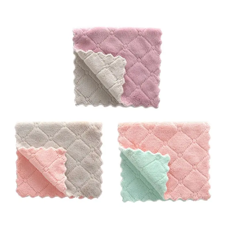 

27x16cm Bath Towel for Baby Soft Infant Newborn Washcloth Face Towels Blanket Super Absorbent Cleaning Rag