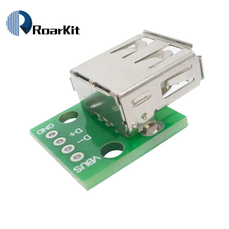 10 шт./лот USB-03 USB2.0 разъем к 4P DIP-переключатель DIP-адаптер плата модуль USB-адаптер |