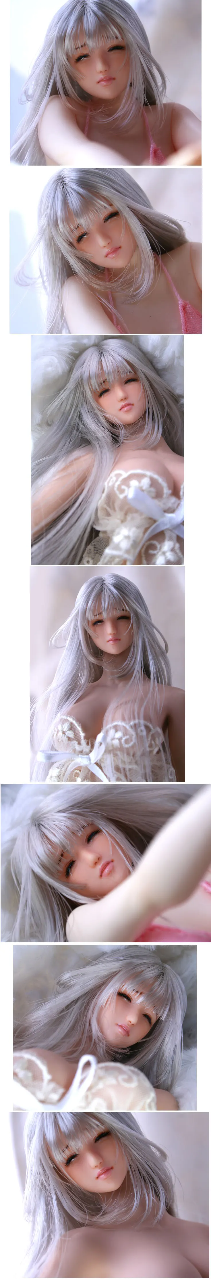 Estartek ручная роспись по индивидуальному заказу KE052 1/6 Obitsu Head Lei Squint Expression Head Sculpt для 1" Phicen OB UD Фигурка DIY