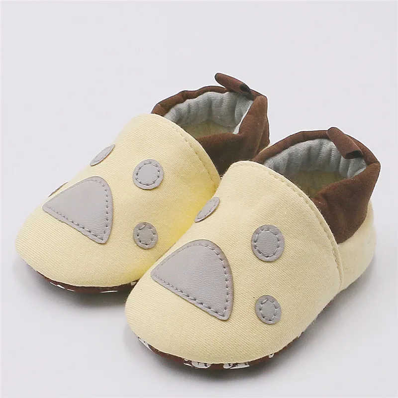 model-5 Первые ходунки CartoonShoes Bebe мокасины для малышей 0-24 м нескользящая Мягкая подошва обувь для маленьких мальчиков и девочек - Цвет: model-5
