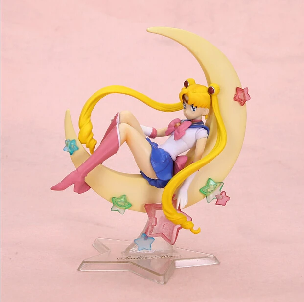 Набор фигурок Sailor Moon Tsukino Usagi ПВХ фигурка Коллекционная модель Сейлор Мун игрушка