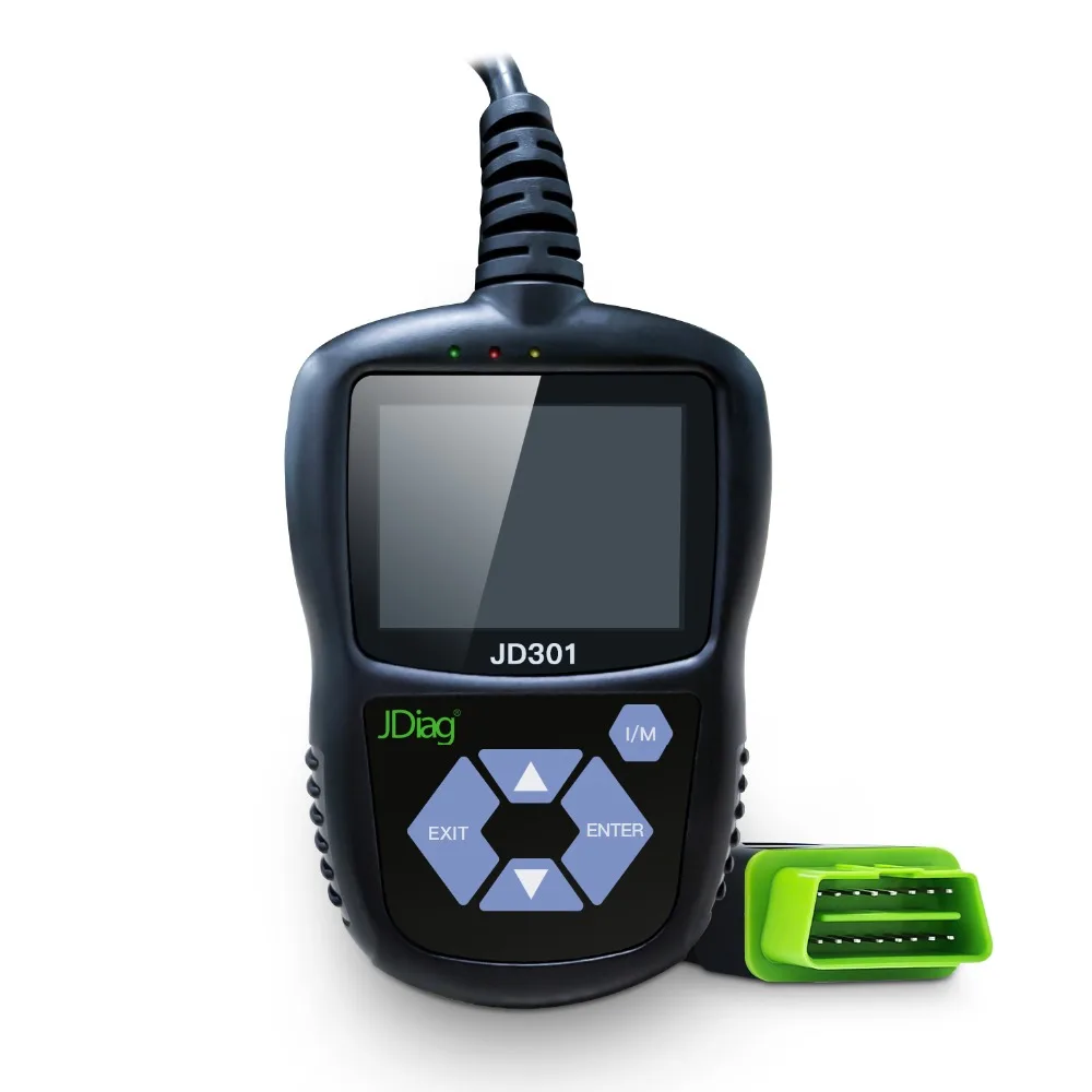 Новый считыватель кодов JDiag JD301 OBD2 OBDII диагностический инструмент OBD 2 PK AD310 NL100 OM123