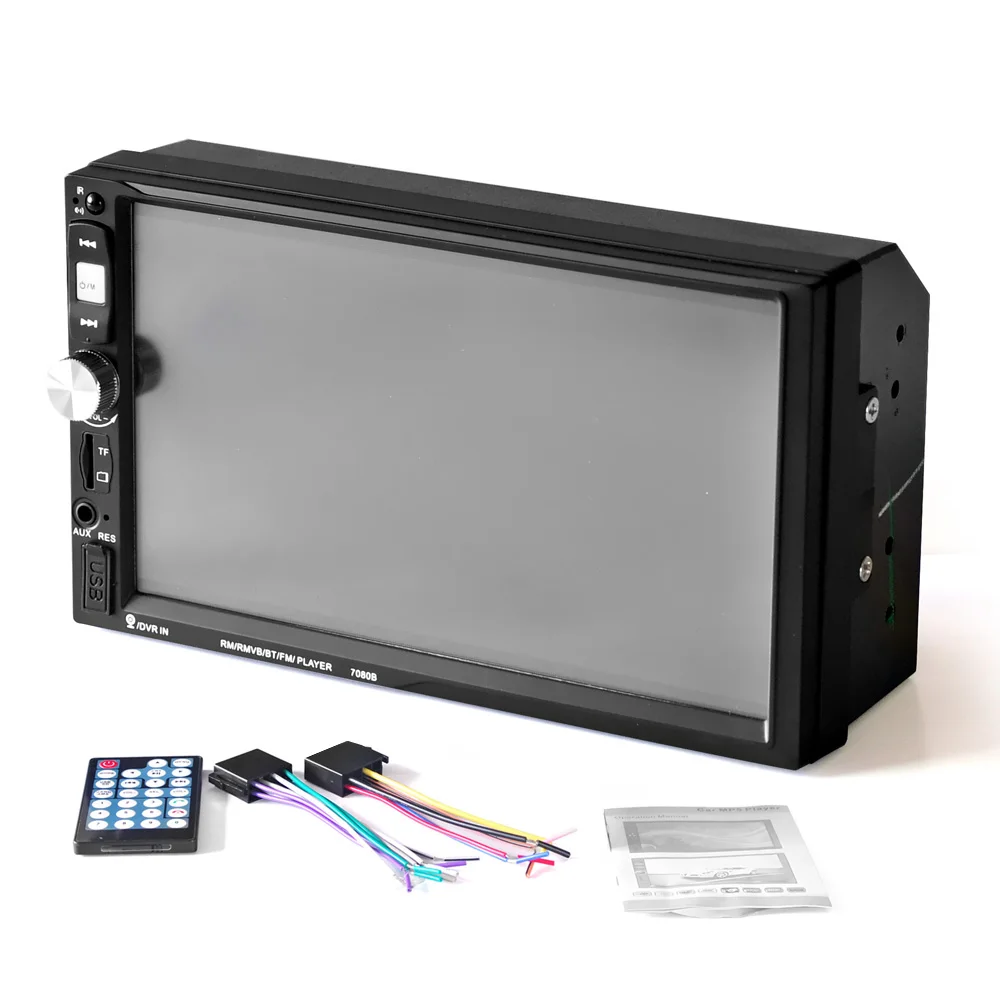 Радио автомобиль 2 din 7 &quotсенсорный экран мультимедийный плеер Зеркало Ссылка