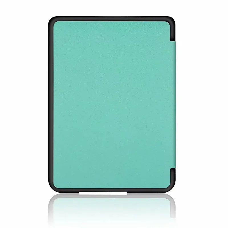 Mint green Печатный чехол из искусственной кожи чехол для Kobo Clara N249 Прозрачный HD 6," чехол для электронной книги силиконовый Магнитный защитный Чехол+ пленка+ стилус - Цвет: Mint green