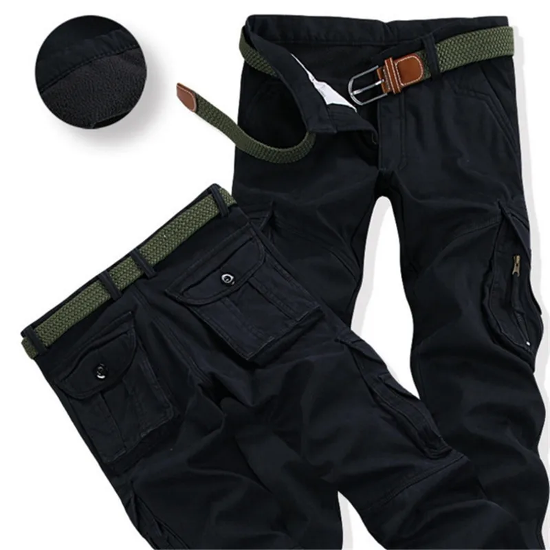 Зимние мужские ботинки размера плюс Модные свободные мешков Кута рабочие брюки